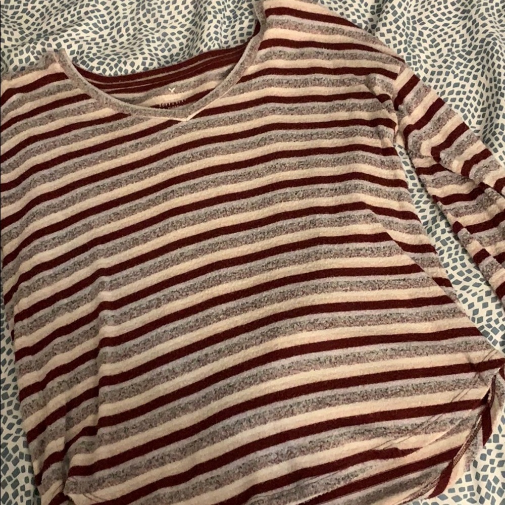 American Eagle size large plush sweater.